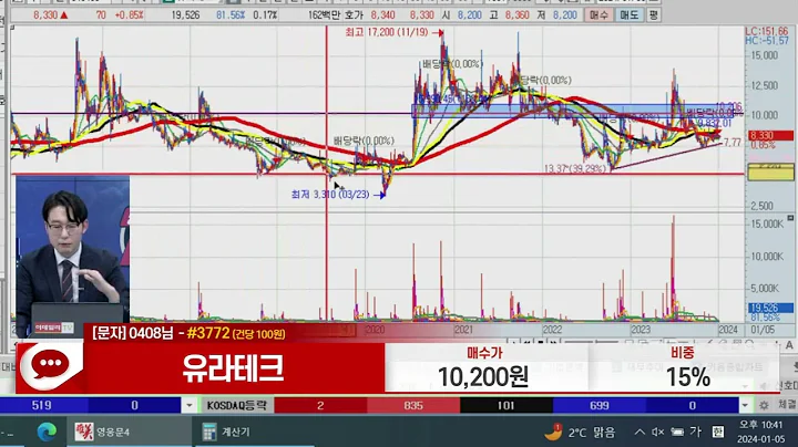유라테크(048430)_민경철 전문가_종목 상담 (20240105)