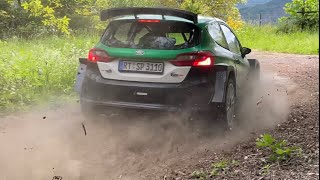 Rallye Mittelrhein 2023 Test Fabio Schwarz Ford Fiesta Rally2