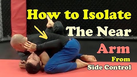 Near Side Arm Isolation from Side Control #jiujitsu #sidecontrol #grappling