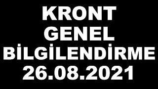 Hi̇sse Haber- Borsa Kron Hi̇sse Yorum - Borsa Haber - Kront Hisse Analizi - Temel Analiz