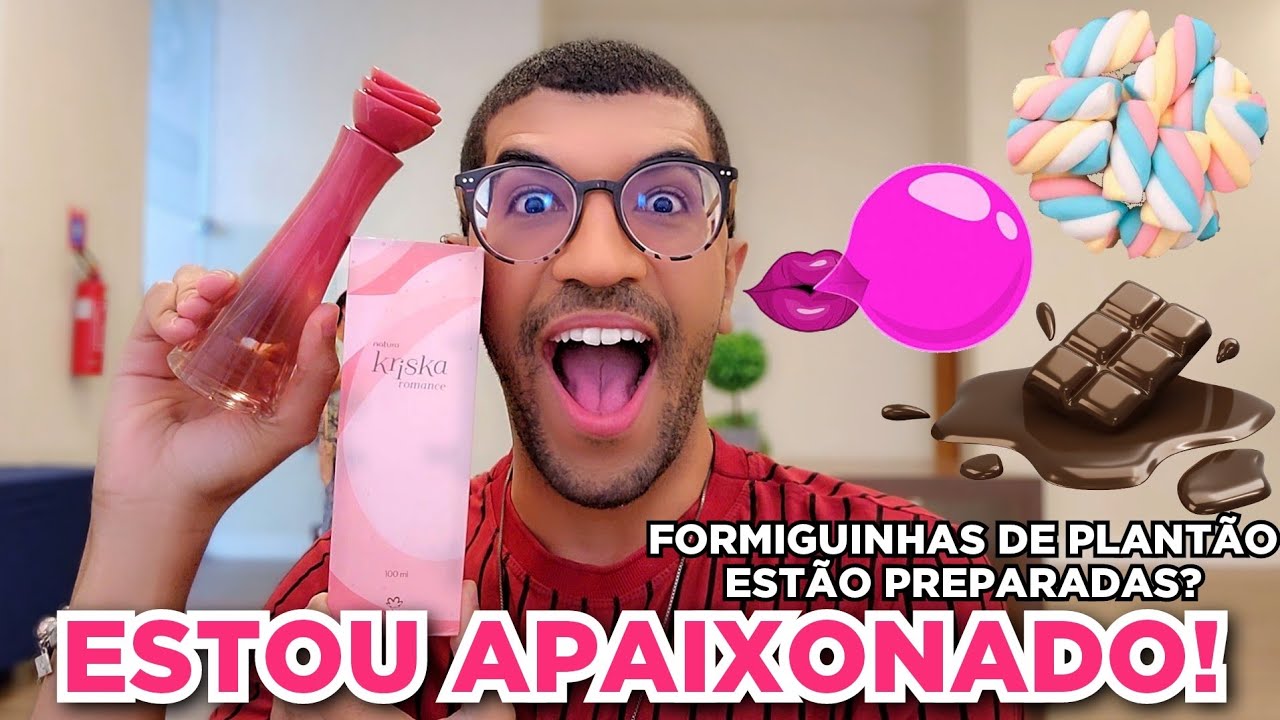 Kriska Romance Natura - O Meu Mais Novo Perfume Doce FAVORITO!