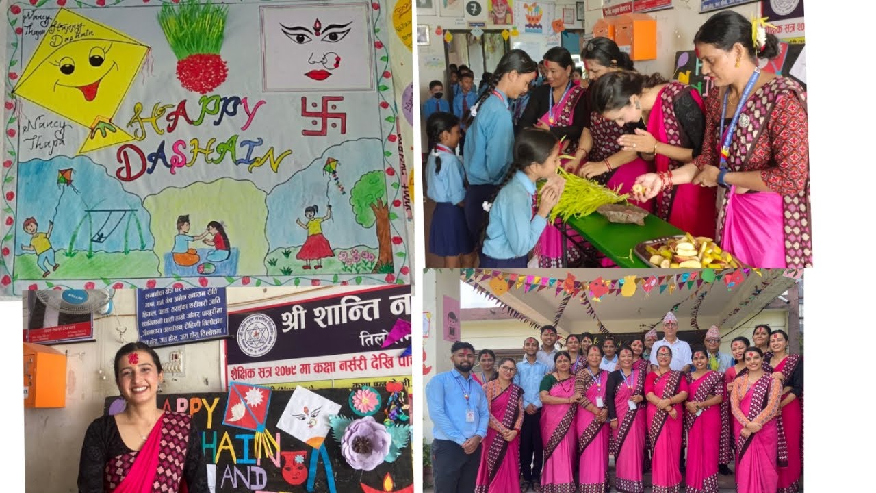 Dashain in school #SSNSS