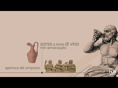 Video: Nell'antico simposio greco il vino andava con cosa?