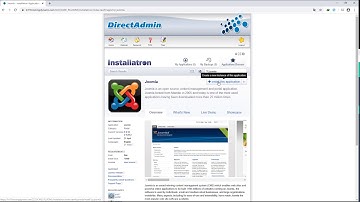 การติดตั้ง Joomla l DirectAdmin