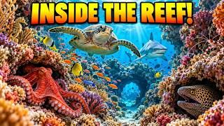 THE HIDDEN WORLD INSIDE A CORAL REEF 🪸🌊
