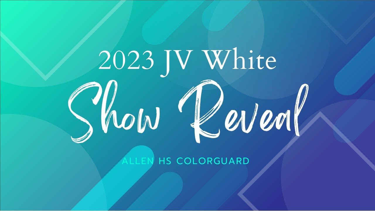 2023 Allen High School JV White Winter Guard Show Reveal YouTube 2023-allen-high-school-jv-white-winter-guard-show-reveal-youtube