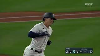 Sam Haggerty LAUNCHES HIS 5TH HOMER OF THE YEAR | Atlanta Braves @ Seattle Mariners 9/10/2022