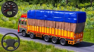 Indian Truck Offroad Driver Simulator 2022 - Heavy Cargo Mountain Truck - Android GamePlay screenshot 3