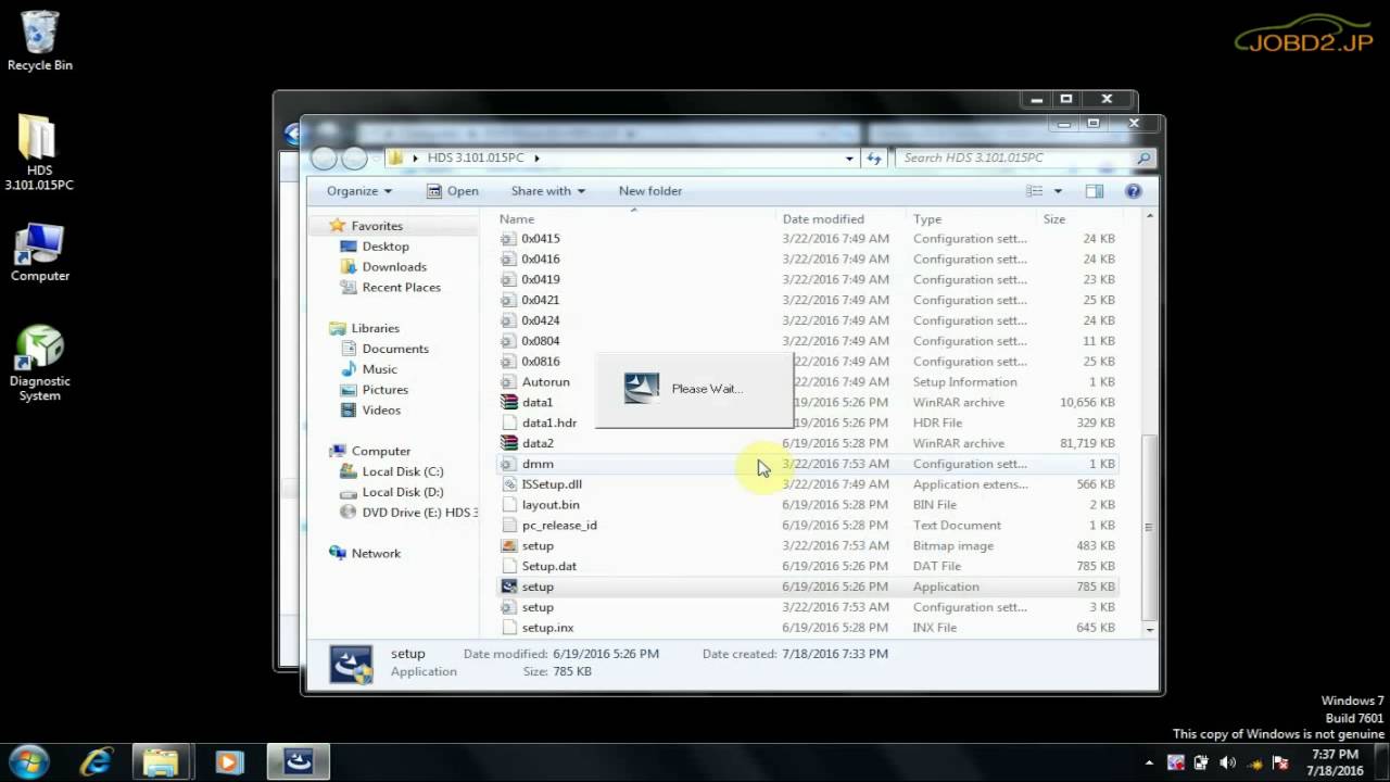 Honda HDS HIM V3 101. 015ソフトウェアのインストールビデオ - YouTube