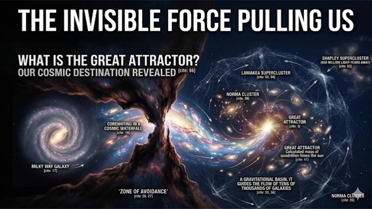 The Invisible Force Pulling Our Entire Galaxy - YouTube