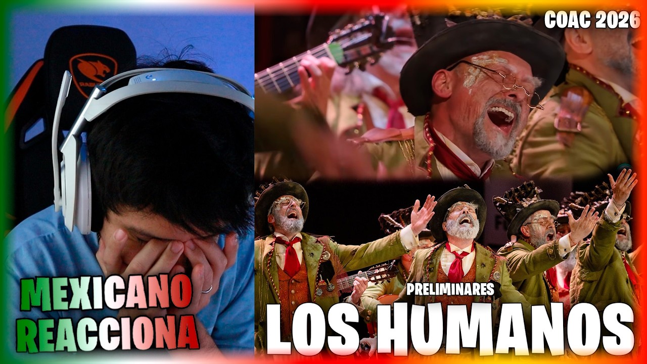 En preliminares y ya me hicieron llorar… “Los Humanos” 🇪🇸 | Mexicano reacciona a ESPAÑA
