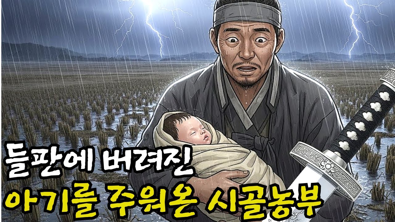 폭풍우 치는 들판에서 버려진 아기를 주워 키운 시골 농부, 그 아이의 정체는?