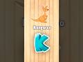 Learning alphabet for kids / KLM LETTER / First baby words for children