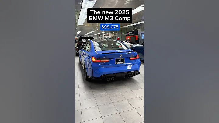 CRAZY COLOR NEW 2025 BMW M3 COMPETITION #bmw #shorts