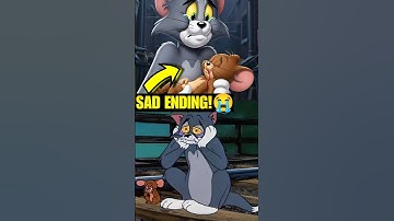 The Darkest Truth of Tom & Jerry’s Last Episode 😮#shorts #cartoon #tomandjerry