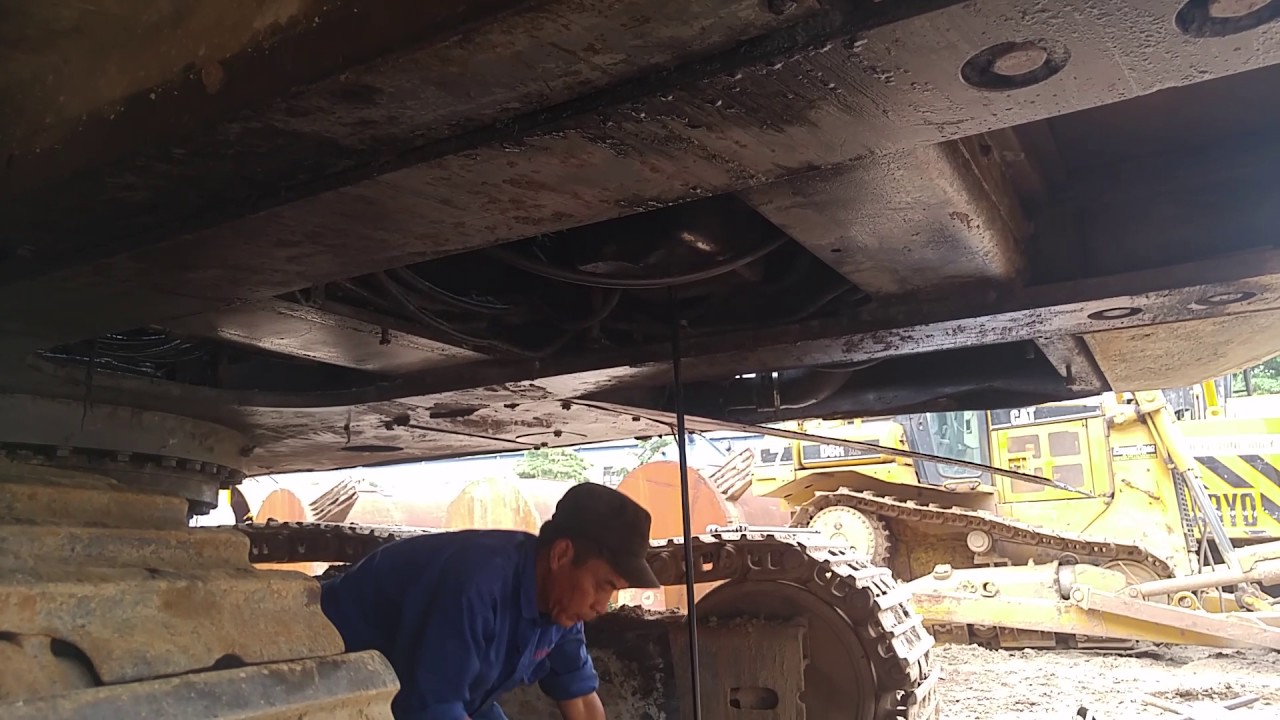 Vị trí rốn dầu động cơ máy đào SH300 3 - YouTube Kim Mr