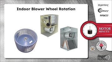 Motor Minute™ Technical Tip: Indoor Blower Wheel Rotation