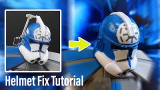Tutorial: Fixing Hasbro Black Series Jesse’s Helmet