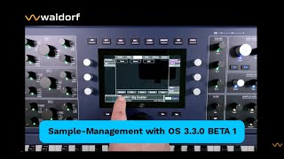 Sample Management with OS 3.3.0 BETA 1 - Creating Multisamples