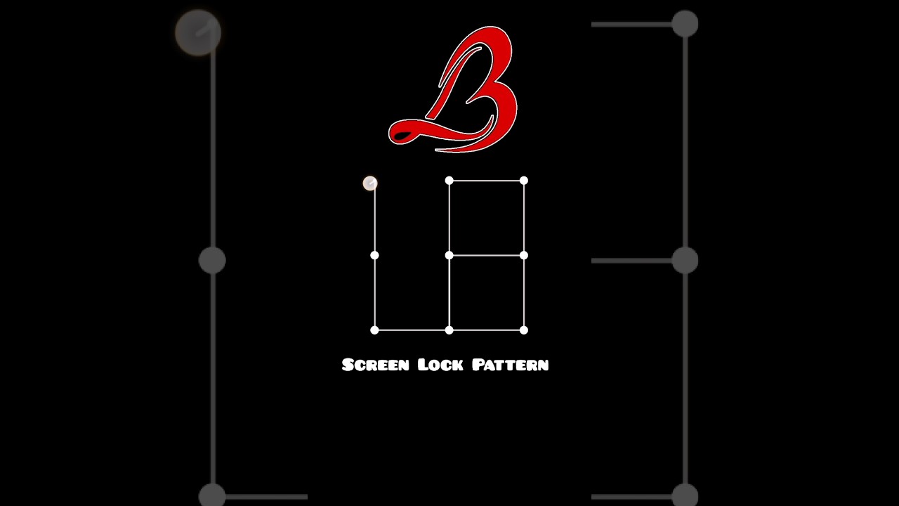 LB Screen Lock Pattern 🤯💥 | 