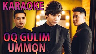 Ummon - Oq gulim Karaoke | Minus