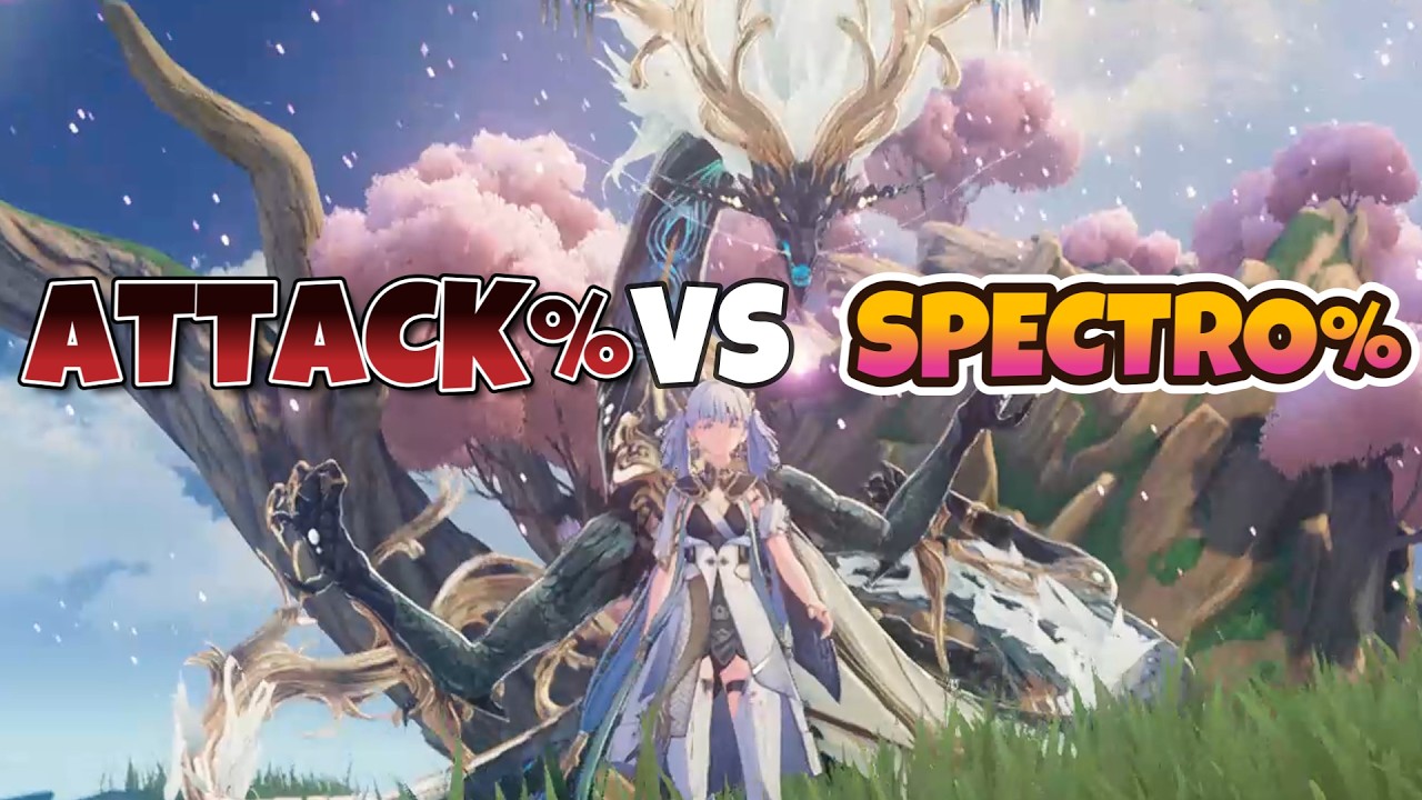 ATTACK% VS SPECTRO% - BEST ECHO MAIN STAT FOR JINHSI | Wuthering Waves ...