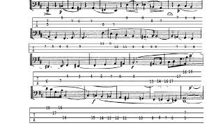 Arnold Schoenberg String Quartet 1 Part Ausdrucksvoll for Guitar