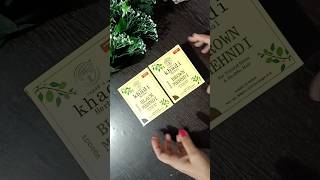 Khadi herbal mehndi full review 👍 #haircolor #naturalhair #haircare