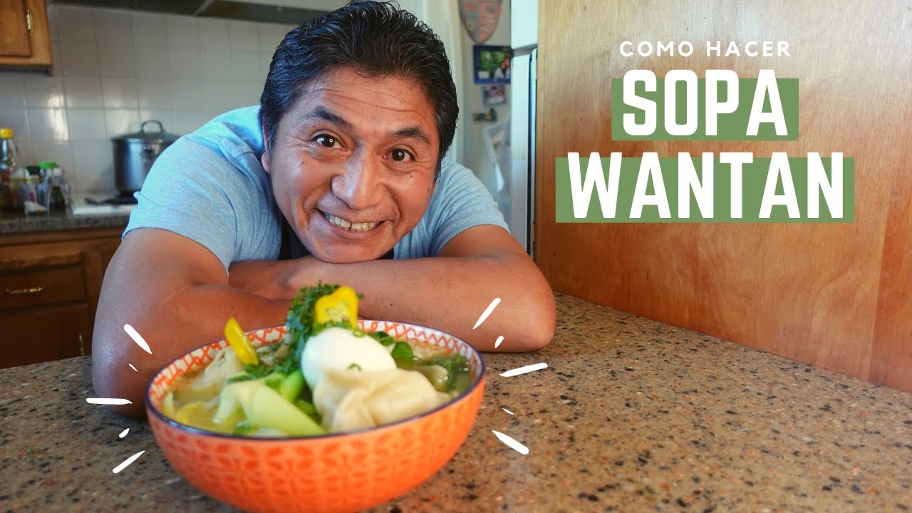 SOPA WANTAN DE LA COCINA DE VICTORIANO
