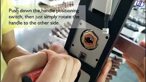 How to change handle direction of smart door locks