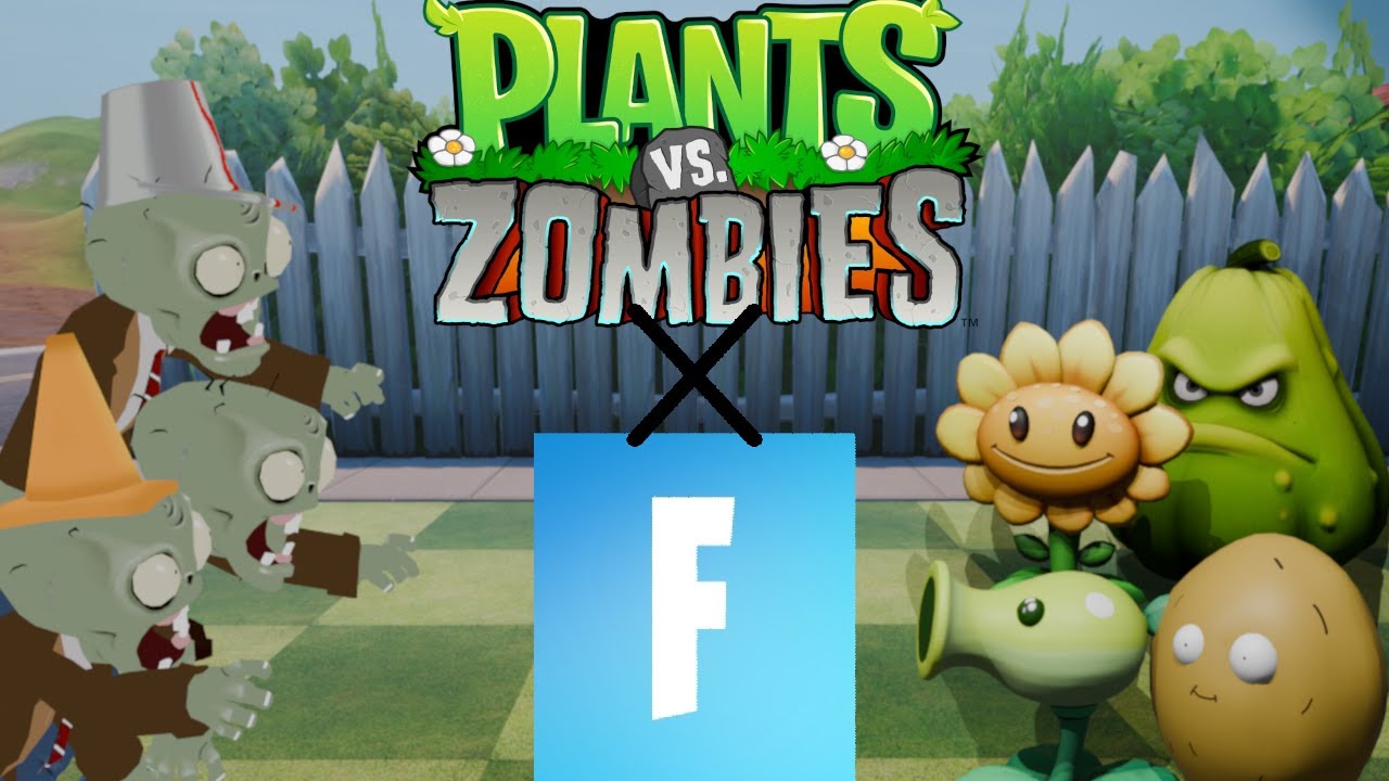 GARDEN SECURITY Trailer - Plants vs Zombies Fortnite Map