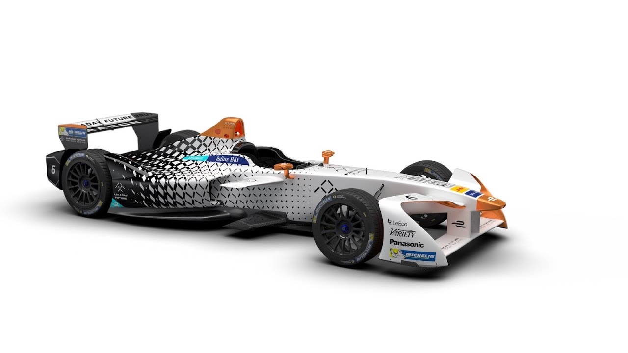 Faraday Future Dragon Racing Formula E Season 3 Livery Slideshow
