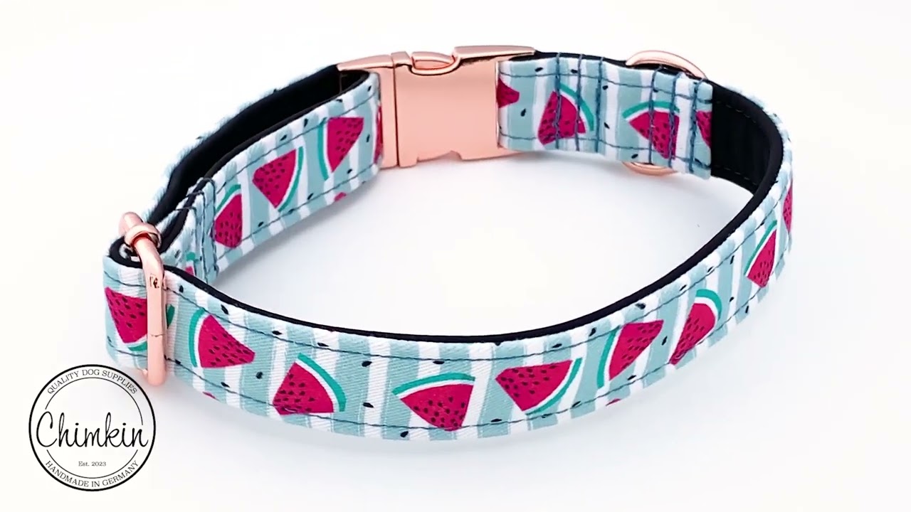 Handgefertigtes Baumwoll-Hundehalsband Mit Sonnenblumen-Muster – Verstellbar Für Kleine, Mittlere & Große Hunde