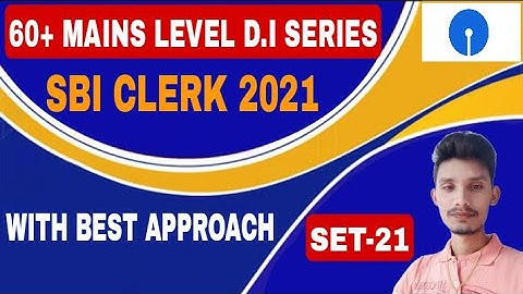 60+ HIGH LEVEL D.I | SBI CLERK MAINS 2021 | SET-21 | CASELET D.I |IN TELUGU | #LEGENDQUICKTEST