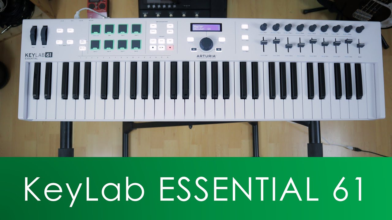 ARTURIA KEYLAB ESSENTIAL 61 ¡Viene con un PLUGIN que está excelente