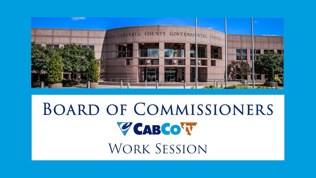 Cabarrus County BOC Work Session 02.02.2026