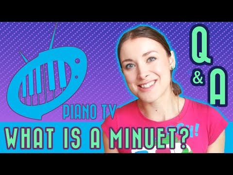 Video: Wat Is Een Menuet?