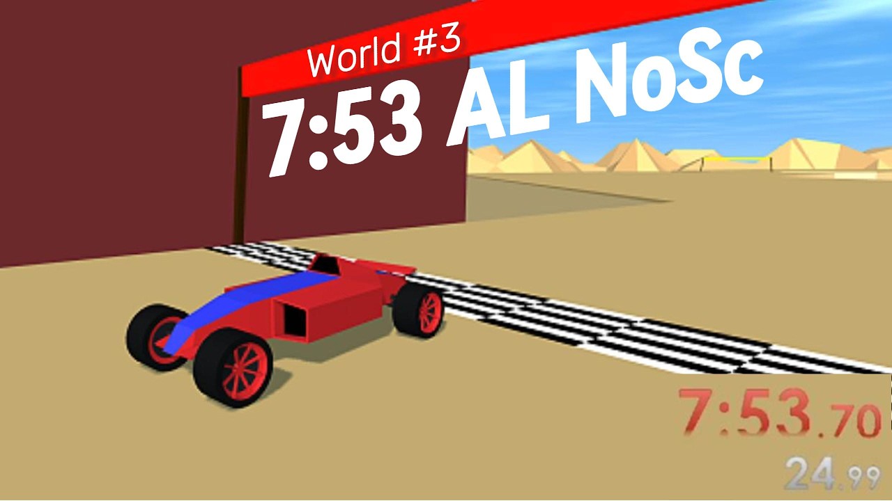 [3RD PLACE] Polytrack Speedrun AL NoSC (7:53)