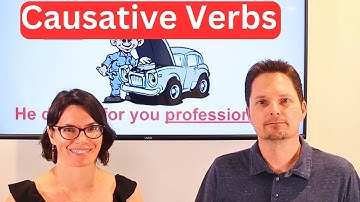 ENGLISH GRAMMAR / CAUSATIVE VERBS: MAKE, LET, HELP / Part 1, Part 2