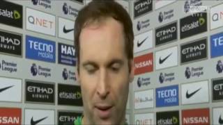 Petr cech post match interview - man city 2 1 arsenal