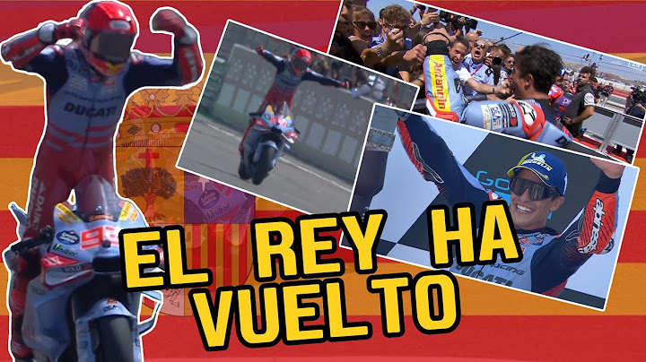 EL REY HA VUELTO, MARC MÁRQUEZ GANA EN MOTORLAND ARAGÓN MOTOGP