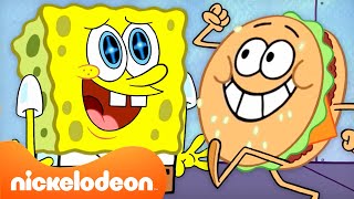 Tiap Krabby Patty di EpisodeEpisode BARU SpongeBob  | Kompilasi 60 Menit | Nickelodeon Bahasa