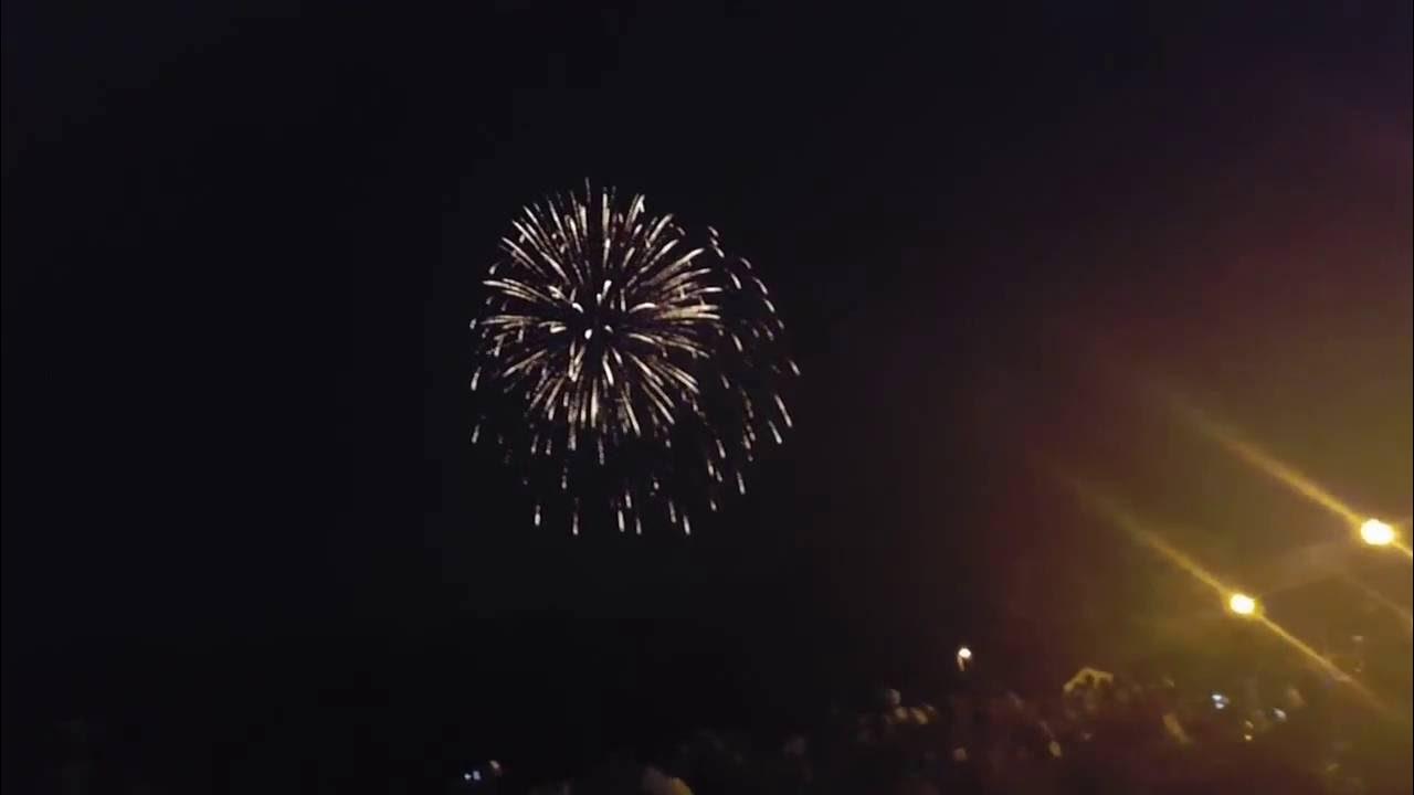 Fireworks at Hiram city hall YouTube