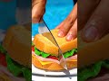 cutting sandwiches a slice #asmr #satisfying #relaxing #viral #knifeasmr #cuttingasmr #foodasmr