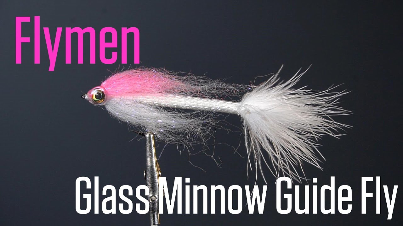 Fly Tying Kit Tutorial Glass Minnow Guide Fly YouTube