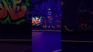 Glow Jumping at Sky Zone Trampoline Park