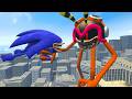 WHAT IF HAPPENS WHEN SONIC CHARMY SMILEY'S MEETS SHIN SONIC TAPES LOVE STORY BATTLE | Gmod!