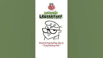 How to draw Dexter from Dexter