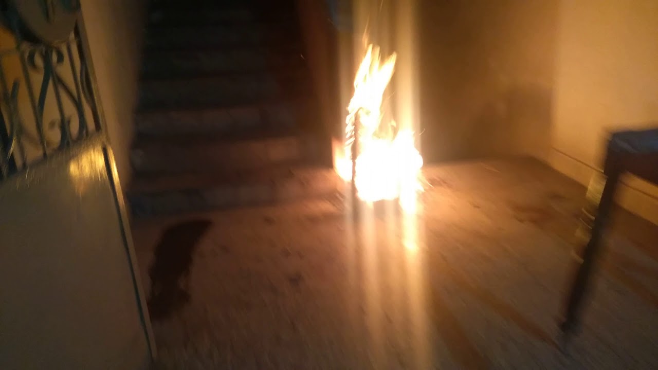 Bhogi fire in RKS Apts., Hyderabad - YouTube