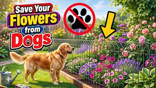 5 Proven Ways to Keep Dogs Out of Flower Beds🐕🌼 5 Proven Ways to Keep Dogs Out of Flower Beds🐕🌼